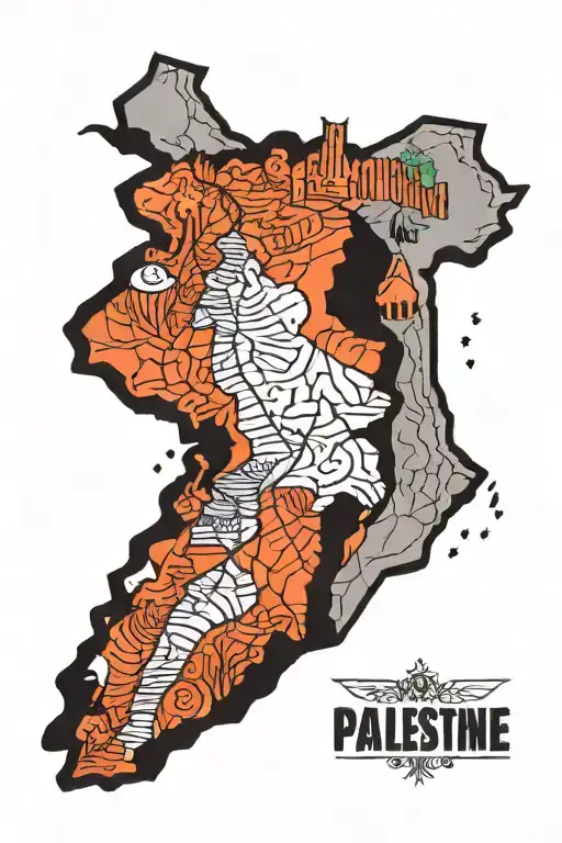 Wing Palestine Map