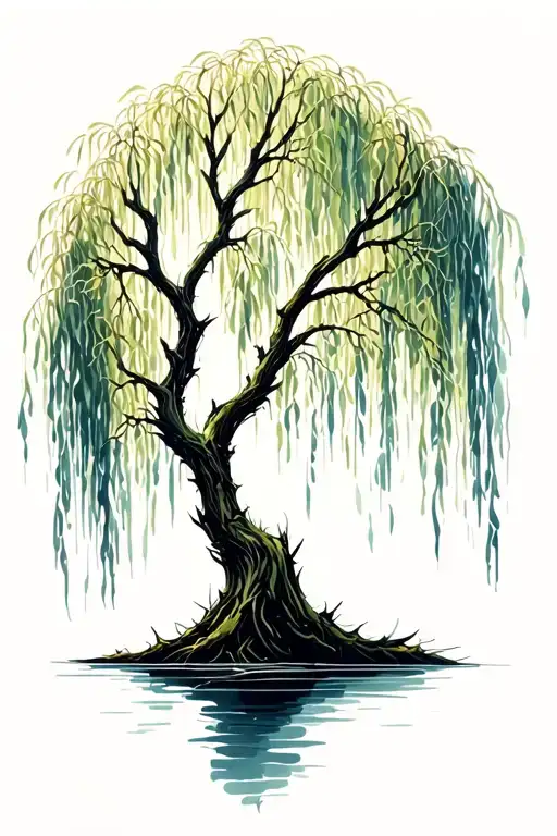 Weeping Willow Braches