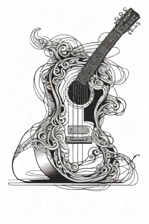 Guitar Strings Forming