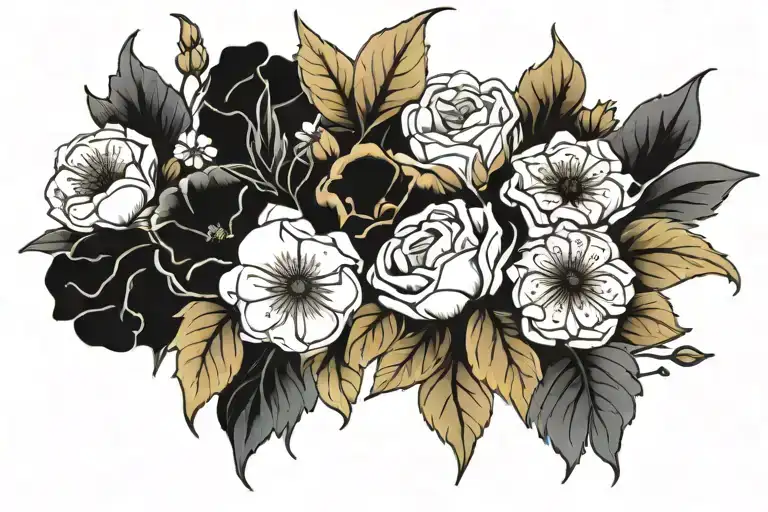 Birth Flower Bouquet