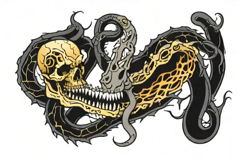 Snake Skeleton Strike