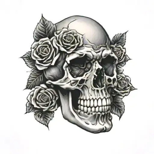Rose Skull