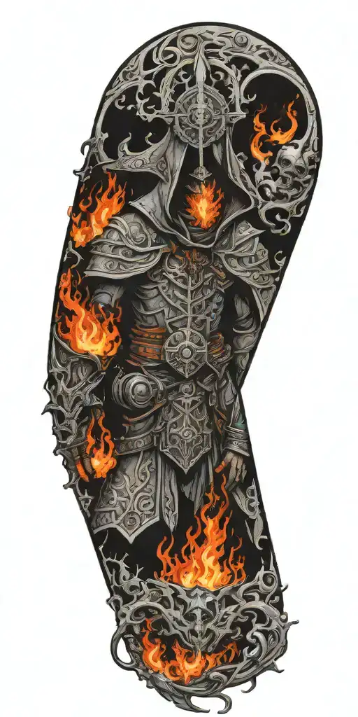 Fire Mage From Warhammer Fantasy Scene