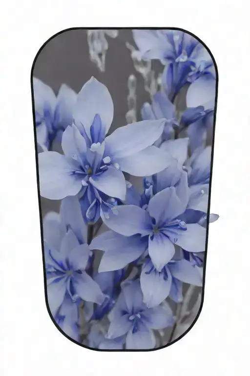 Ethereal Bluebonnets And Quartz Crystals