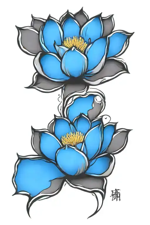 Simple Lotus Flower