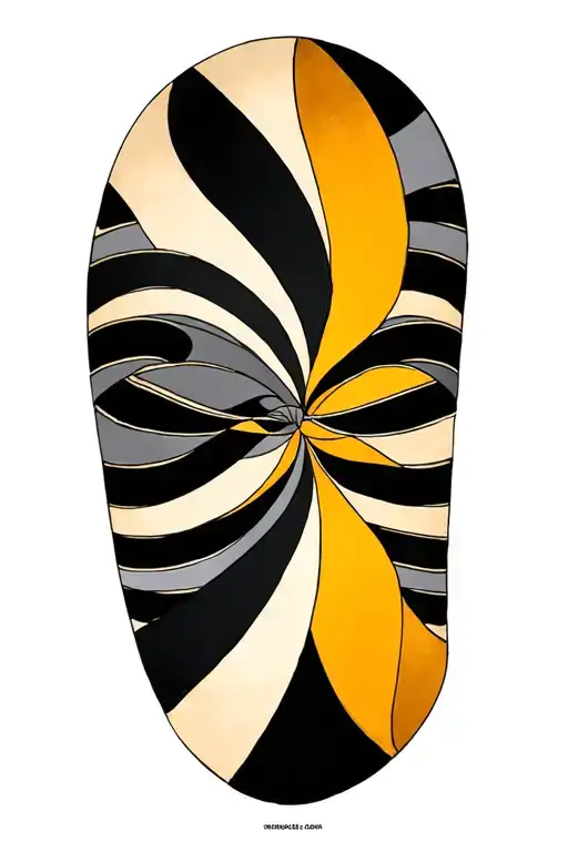 Blackout Shapes And Bands For Shoulder