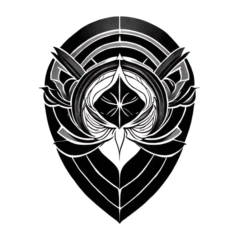 Blackout Shapes And Bands For Shoulder Colour Accents