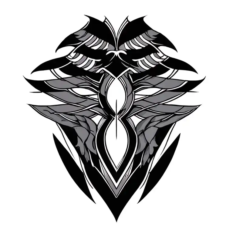 Blackout Shapes And Bands For Shoulder Colour Accents