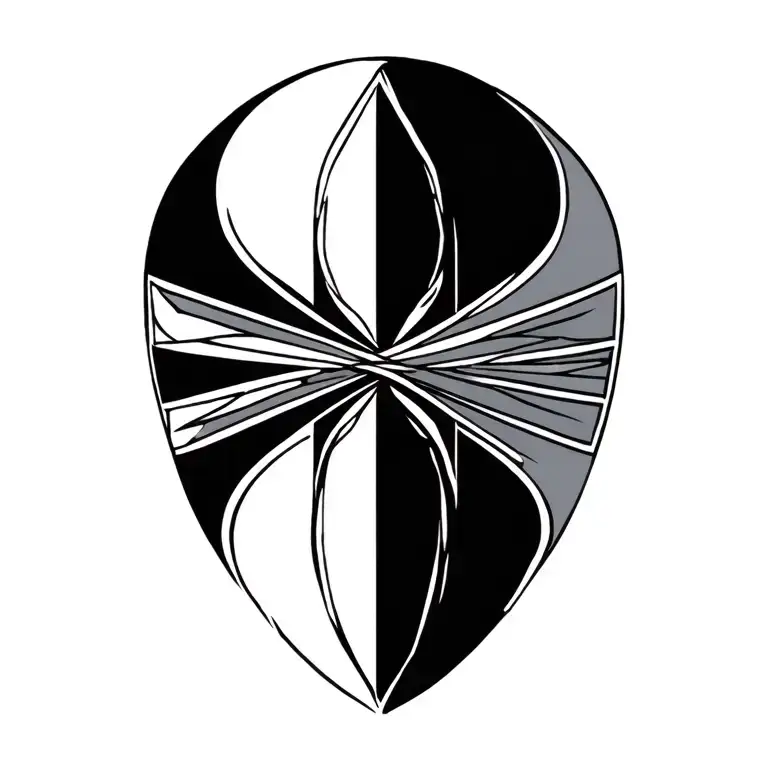 Blackout Shapes And Bands For Shoulder Colour Accents Solid Shapes Bold