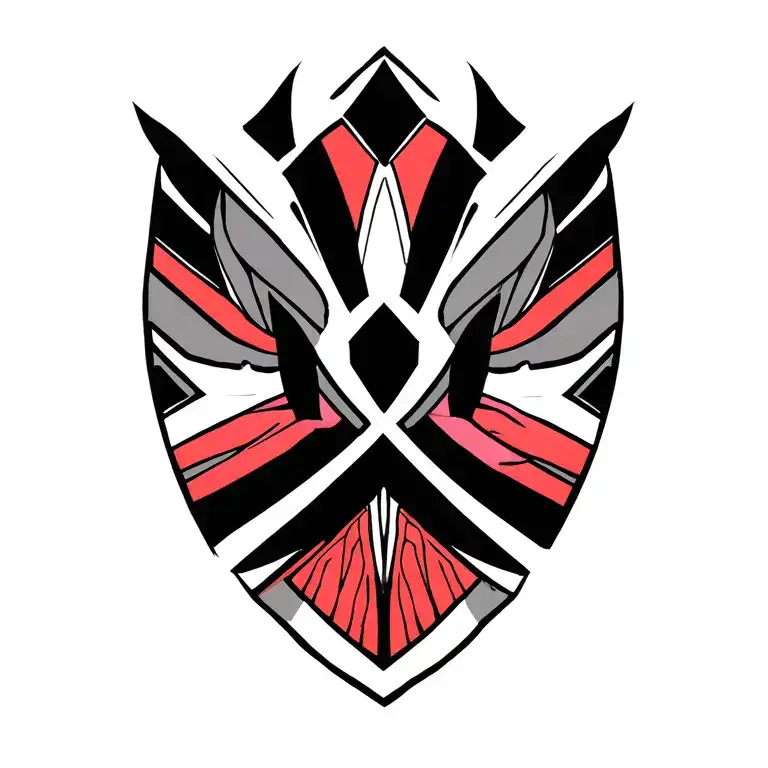 Blackout Shapes And Bands For Shoulder Colour Accents Solid Shapes Bold