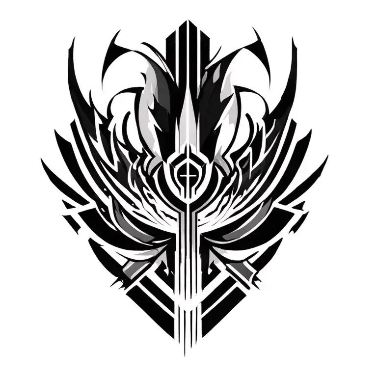 Blackout Shapes And Bands For Shoulder Colour Accents Solid Shapes Bold