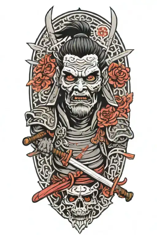 Zombie Samurai Warrior