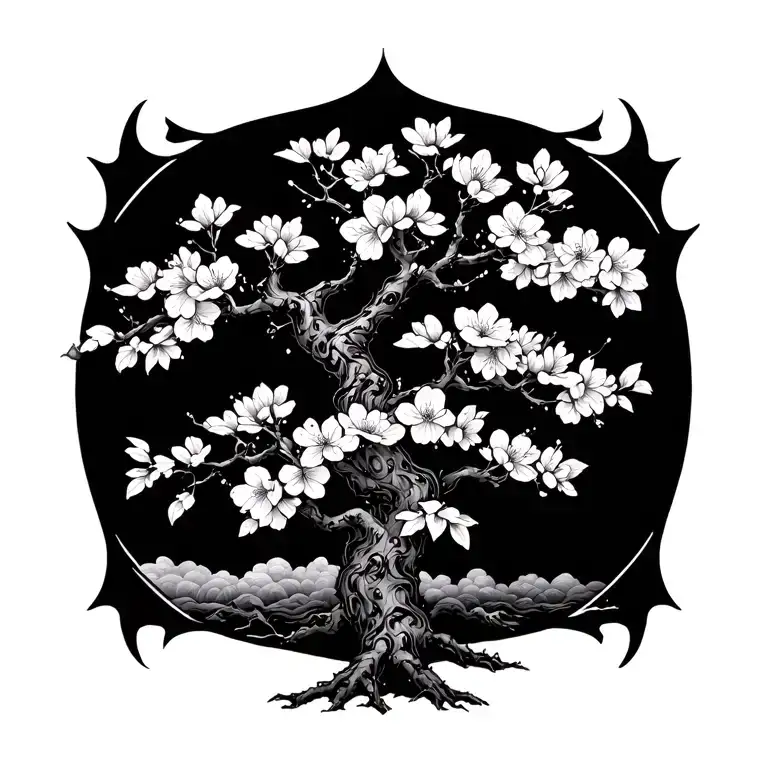 Japanise Cherry Blossom Tree