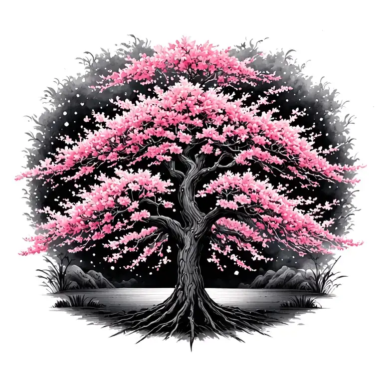 Japanise Cherry Blossom Tree