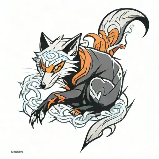 Akatsuki Forearm Tattoo From Naruto Exorcism Fox