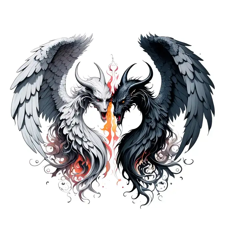 Angel Vs Demon