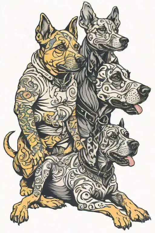 Gay Couple And A Dog