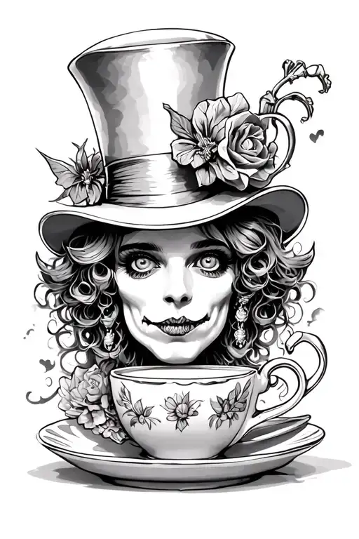 Mad Hatter Tea Party With Monsters