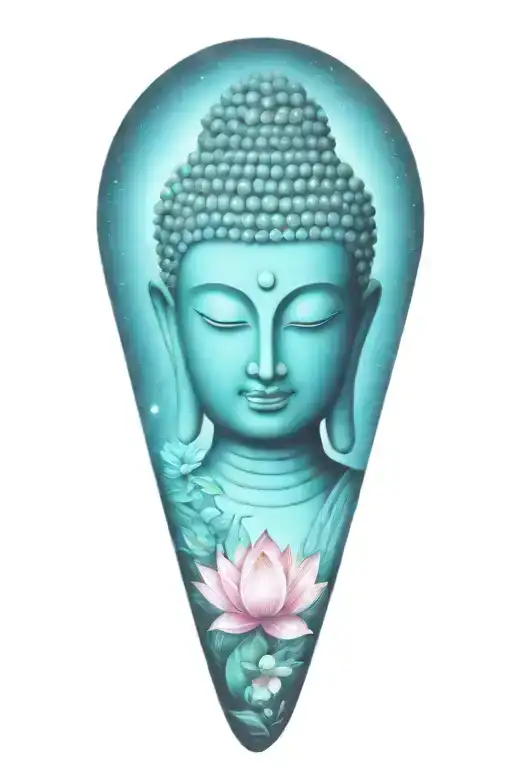 Buddha Lotus Galaxy