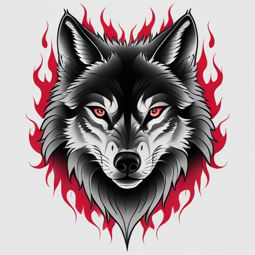 Crimson Flame of the Wolf