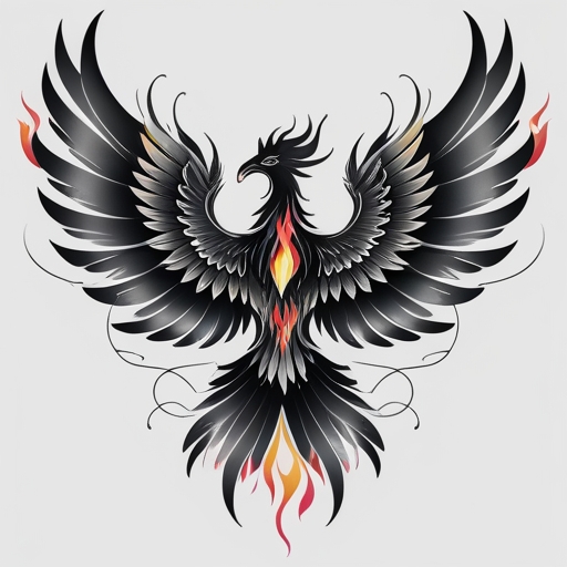 Phoenix’s Wings of the Sacred Fire