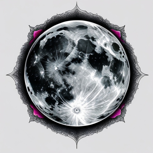 Rebirth of the Moon Tattoo idea