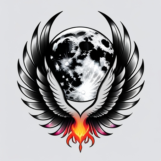Moon’s Wings of Fire Tattoo idea
