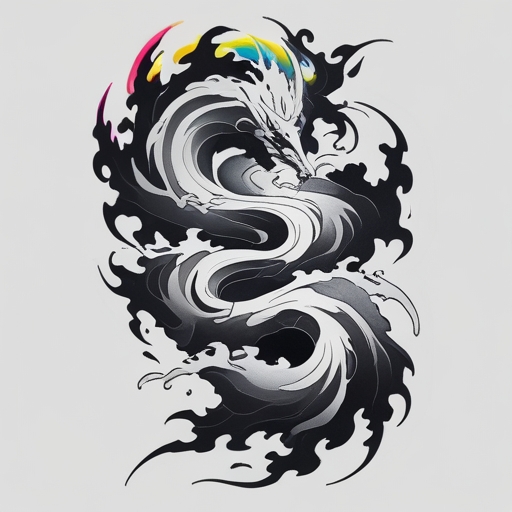 Silver Storm of Fate Tattoo idea
