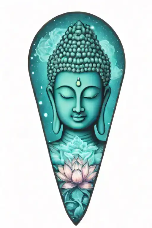 Buddha Lotus Galaxy