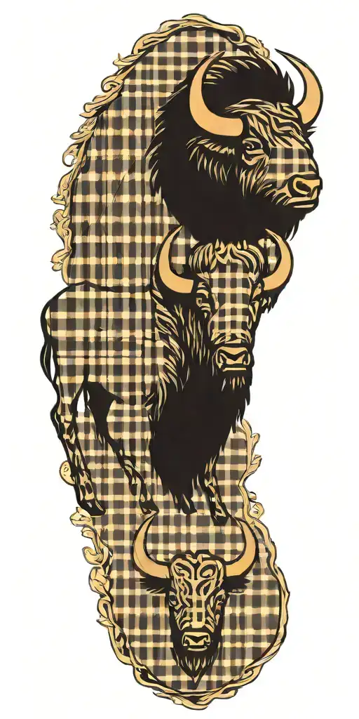 Buffalo Plaid Background