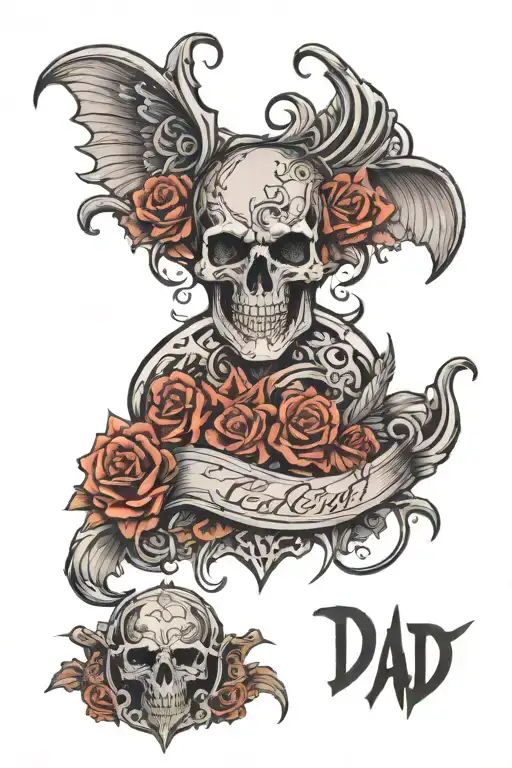 Dad Tatoo Design