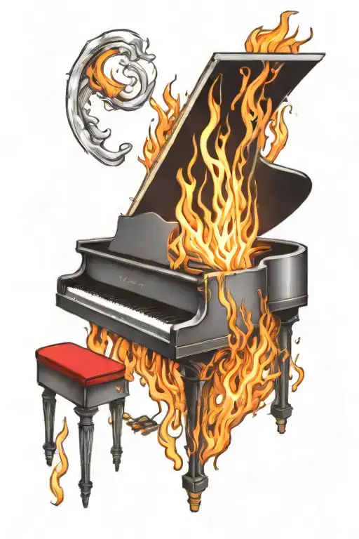 Piano On Fire Inside