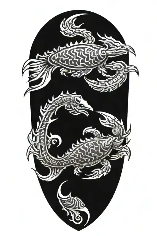 Pisces And Scorpio Zodiac Signs Merged