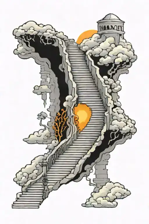 Stairway Leading To Heaven