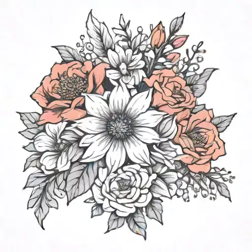 Birth Month Flower Bouquet