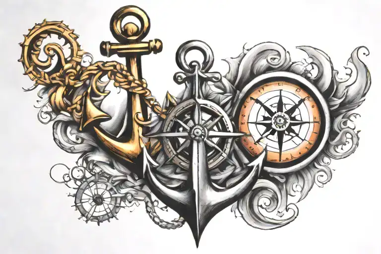 Anchor And Compass