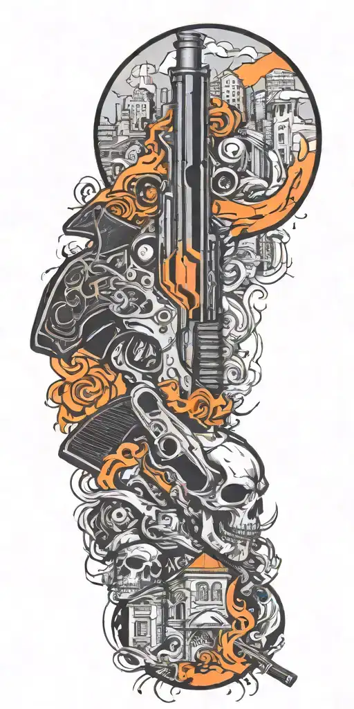 Electric Slide Shotgun Blast In The City