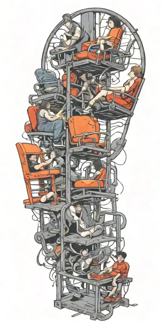 Adhd Playing Musical Chairs At The Playground