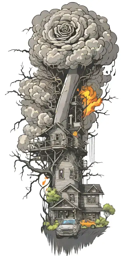 Tornado In The Suburbs