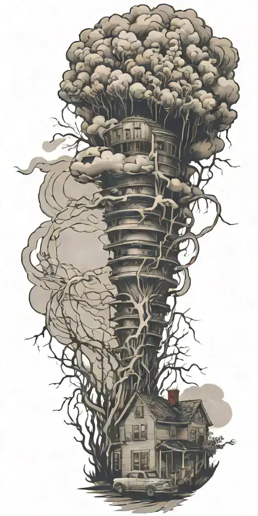 Tornado In The Suburbs