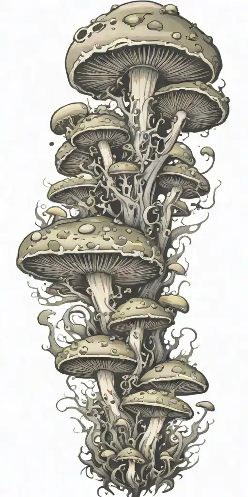 Camouflage Mushroom Tornado