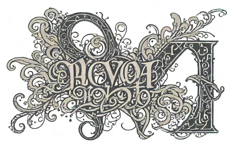 A Tattoo That Expresses Love With The Lettering Pami