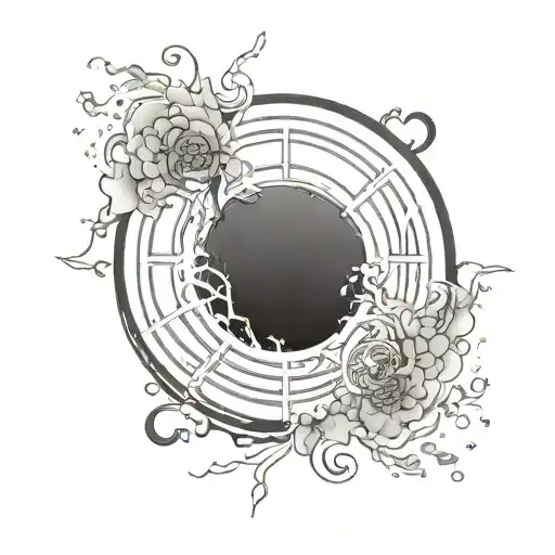 One Simple Enso Zen Circle Tori Gate