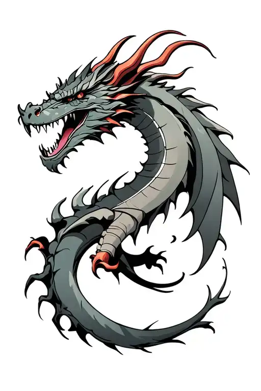 Dragon Design Coverup