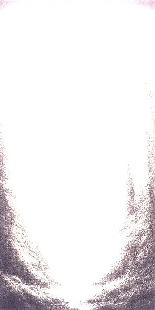 Massive Forest Landscape With Huge Moon In The Background