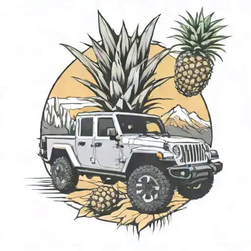 Jeep Gladiator Mountain Pineapples