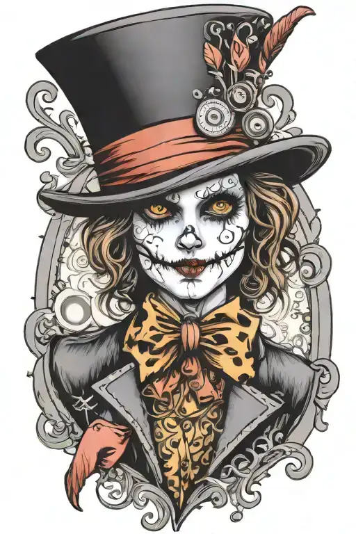 Cut Mad Hatter Voodoo Doll