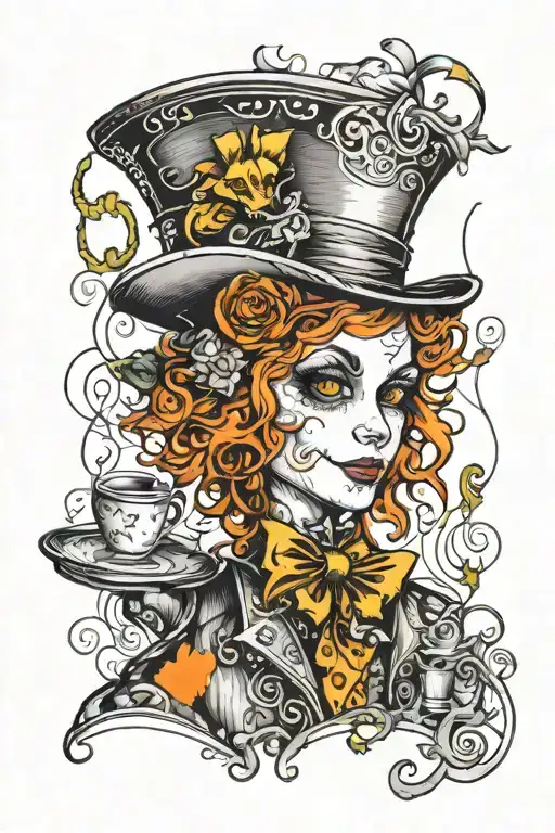 Cut Mad Hatter Voodoo Doll