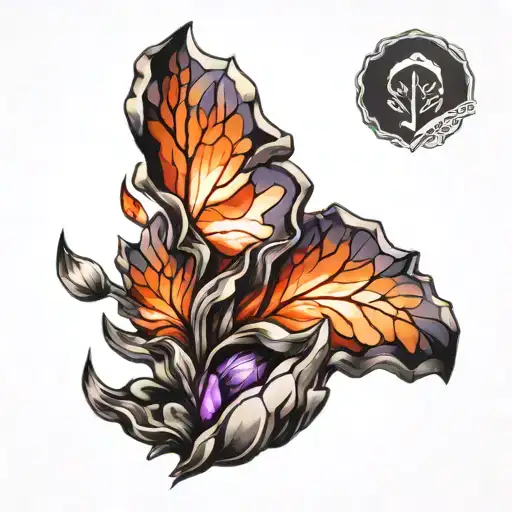 Amethyst Crystal Red