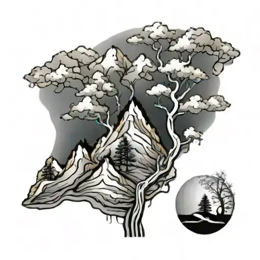 Mountain Tree Norway